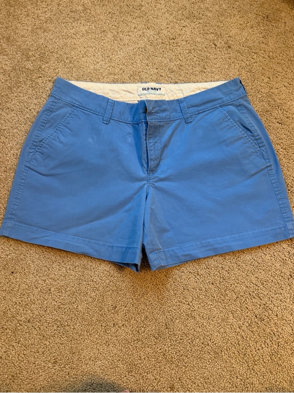 Old Navy Women's Light Blue Chino Shorts